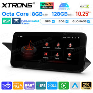 10,25 Zoll Android Octa Core 8GB + 128GB Auto GPS Multimedia Player für Mercedes-Benz E-Klasse W212 / S212 (2015 bis 2016) Li