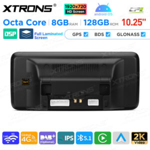 10,25 Zoll Android Octa Core 8GB + 128GB Auto GPS Multimedia Player für Mercedes-Benz E-Klasse W212 / S212 (2015 bis 2016) Li
