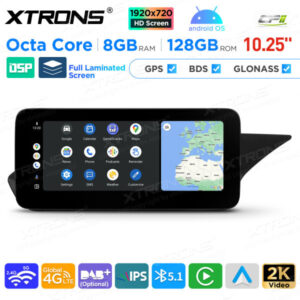 10,25 Zoll Android Octa Core 8GB + 128GB Auto GPS Multimedia Player für Mercedes-Benz E-Klasse W212 / S212 (2015-2016) Rechts