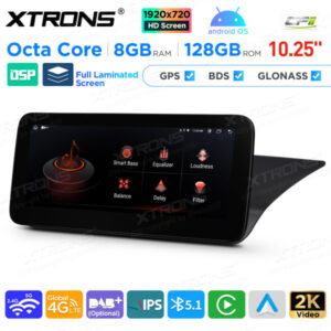 10,25 Zoll Android Octa Core 8GB + 128GB Auto GPS Multimedia Player für Mercedes-Benz E-Klasse W212 / S212 (2015-2016) Rechts