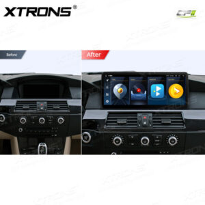 12,3 Zoll Octa Core 4 + 64 GB Global 4G LTE Android Autoradio Multimedia Player mit vollständig laminiertem Bildschirm für BM