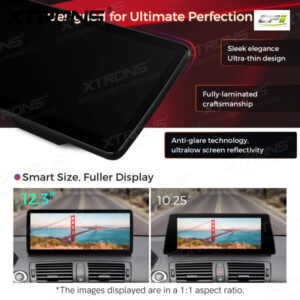 12,3 Zoll Octa Core 4 + 64 GB Global 4G LTE Android Car Stereo Multimedia Player mit vollständig laminiertem Bildschirm für B