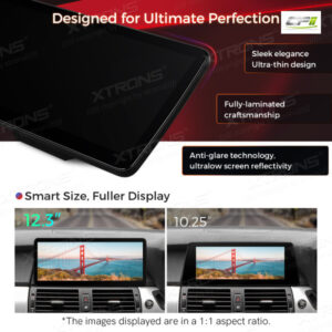12,3 Zoll Octa Core 4 + 64 GB Global 4G LTE Android Autoradio Multimedia-Player mit vollständig laminiertem Bildschirm für BM