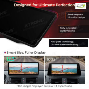 12,3 Zoll Octa Core 4 + 64 GB Global 4G LTE Android Autoradio Multimedia-Player mit vollständig laminiertem Bildschirm für BM