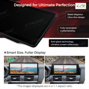12,3 Zoll Octa Core 4 + 64 GB Global 4G LTE Android Autoradio Multimedia-Player mit vollständig laminiertem Bildschirm für BM