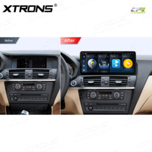 12,3 Zoll Octa Core 4 + 64 GB Global 4G LTE Android Autoradio Multimedia-Player mit vollständig laminiertem Bildschirm für BM