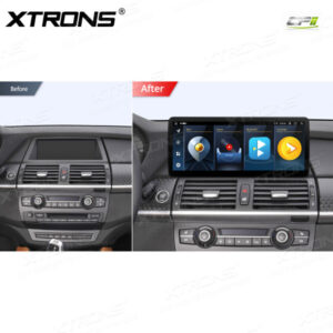 12,3 Zoll Octa Core 4 + 64 GB Global 4G LTE Android Autoradio Multimedia-Player mit vollständig laminiertem Bildschirm für BM
