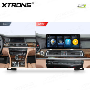 12,3 Zoll Octa Core 4 + 64 GB Global 4G LTE Android Autoradio Multimedia-Player mit vollständig laminiertem Bildschirm für BM