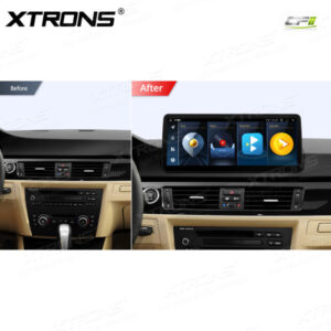 12,3 Zoll Octa Core 4 + 64 GB Global 4G LTE Android Autoradio Multimedia Player mit vollständig laminiertem Bildschirm für BM