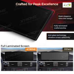 14,9 Zoll Octa Core 4 + 64 GB Global 4G LTE Android Autoradio Multimedia-Player mit vollständig laminiertem Bildschirm für BM
