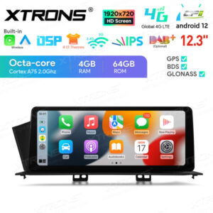 12,3-Zoll-Android-Octa-Core-Autoradio-Multimedia-Player mit 1920 * 720 HD-Bildschirm Maßgeschneiderte Passform für Honda Acco