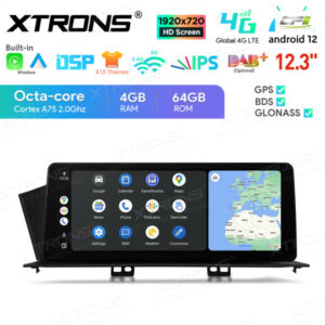 12,3-Zoll-Android-Octa-Core-Autoradio-Multimedia-Player mit 1920 * 720 HD-Bildschirm Maßgeschneiderte Passform für Honda Acco