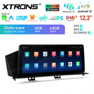 12,3-Zoll-Android-Octa-Core-Autoradio-Multimedia-Player mit 1920 * 720 HD-Bildschirm Maßgeschneiderte Passform für Honda Acco