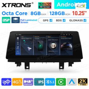 10,25 Zoll Android 8GB + 128GB Auto GPS Multimedia Player für BMW X1 F48 NBT – QAB12NB12X1N-02 CPII