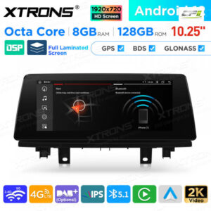 10,25 Zoll Android 8GB + 128GB Auto GPS Multimedia Player für BMW X1 F48 NBT – QAB12NB12X1N-03 CPII