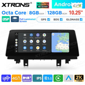 10,25 Zoll Android 8GB + 128GB Auto GPS Multimedia Player für BMW X1 F48 NBT – QAB12NB12X1N-06 CPII