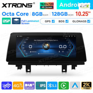 10,25 Zoll Android 8GB + 128GB Auto GPS Multimedia Player für BMW X1 F48 NBT – QAB12NB12X1N-07 CPII