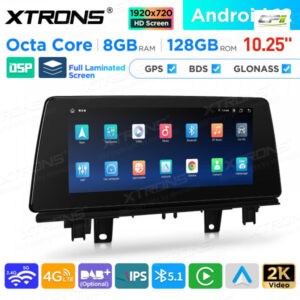 10,25 Zoll Android 8GB + 128GB Auto GPS Multimedia Player für BMW X1 F48 NBT – QAB12NB12X1N-08 CPII