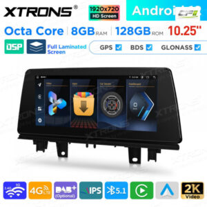 10,25 Zoll Android 8GB + 128GB Auto GPS Multimedia Player für BMW X1 F48 NBT – QAB12NB12X1N-10 CPII