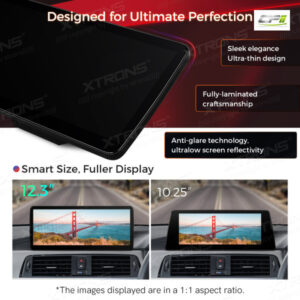 12,3 Zoll Octa Core 4 + 64 GB Global 4G LTE Android Autoradio Multimedia-Player mit vollständig laminiertem Bildschirm für BM