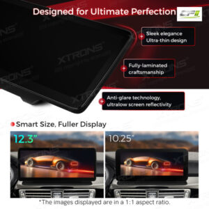12,3 Zoll Octa Core 4 + 64 GB Global 4G LTE Android Autoradio Multimedia Player mit vollständig laminiertem Bildschirm für Me