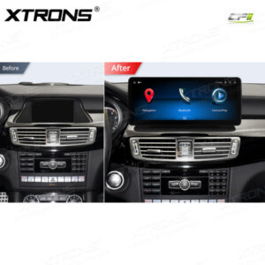 12,3 Zoll Octa Core 4 + 64 GB Global 4G LTE Android Autoradio Multimedia Player mit vollständig laminiertem Bildschirm für Me