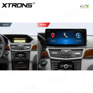 12,3 Zoll Octa Core 4 + 64 GB Global 4G LTE Android Autoradio Multimedia-Player mit vollständig laminiertem Bildschirm für Me