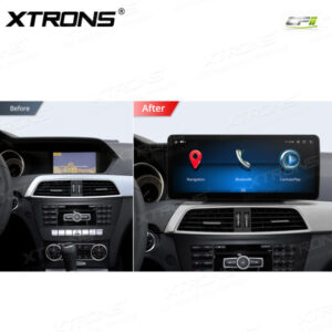 12,3 Zoll Octa Core 4 + 64 GB Global 4G LTE Android Auto-Stereo-Multimedia-Player mit vollständig laminiertem Bildschirm für