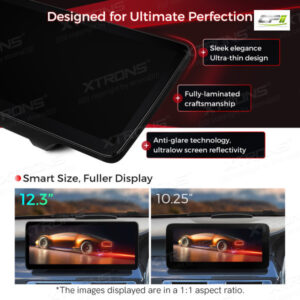 12,3 Zoll Octa Core 4 + 64 GB Global 4G LTE Android Autoradio Multimedia Player mit vollständig laminiertem Bildschirm für Me
