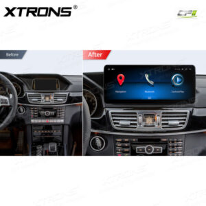 12,3 Zoll Octa Core 4 + 64 GB Global 4G LTE Android Autoradio Multimedia-Player mit vollständig laminiertem Bildschirm für Me