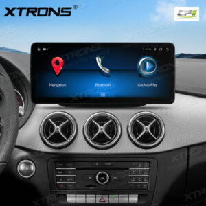 12,3 Zoll Octa Core 4 + 64 GB Global 4G LTE Android Auto-Stereo-Multimedia-Player mit vollständig laminiertem Bildschirm für