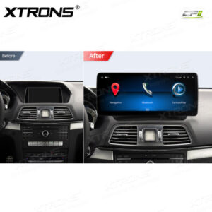 12,3 Zoll Octa Core 4 + 64 GB Global 4G LTE Android Autoradio Multimedia-Player mit vollständig laminiertem Bildschirm für Me