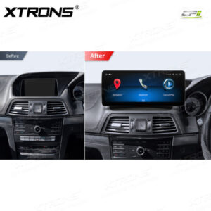 12,3 Zoll Octa Core 4 + 64 GB Global 4G LTE Android Autoradio Multimedia-Player mit vollständig laminiertem Bildschirm für Me