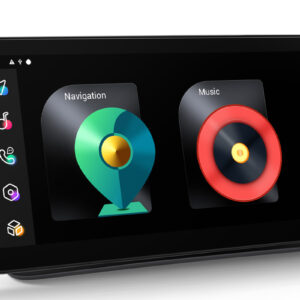 12,3 Zoll Octa Core 4 + 64 GB Global 4G LTE Android Autoradio Multimedia-Player mit vollständig laminiertem Bildschirm für Me