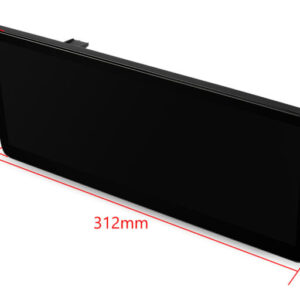 12,3 Zoll Octa Core 4 + 64 GB Global 4G LTE Android Autoradio Multimedia-Player mit vollständig laminiertem Bildschirm für Me