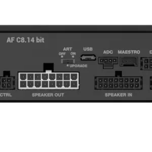 Audison AF C8.14-Bit 8-Kanal-Verstärker mit 14-Kanal-DSP – 800Watt