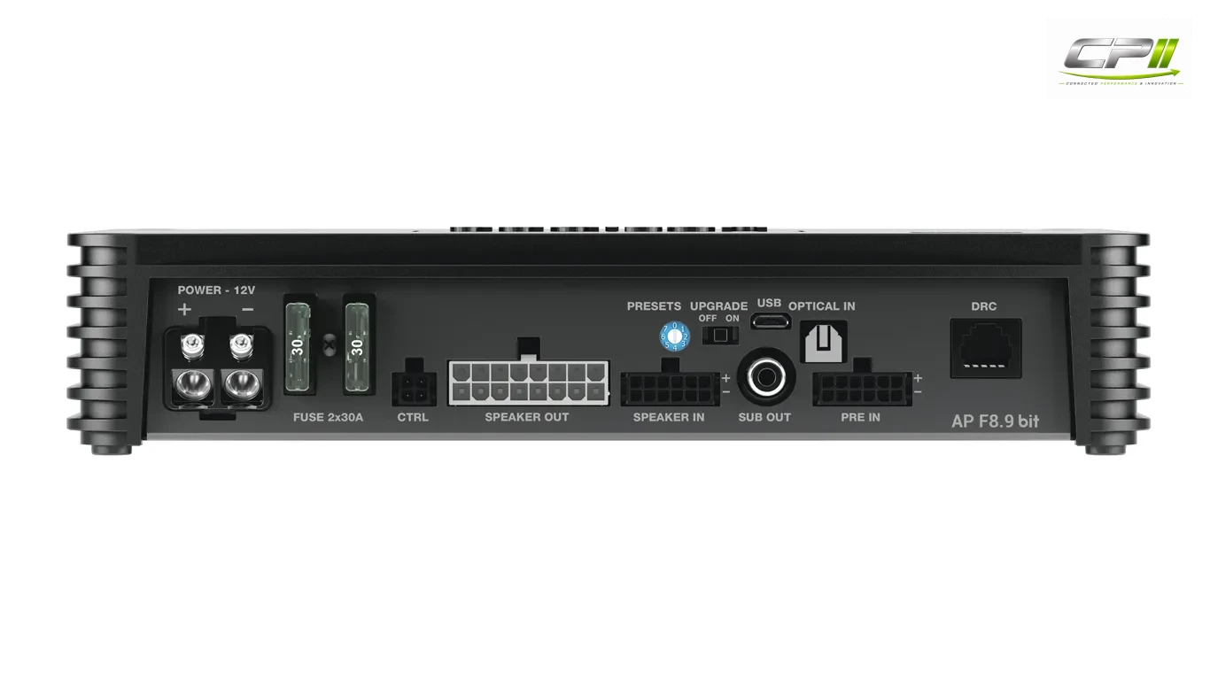 Audison Forza AP-F8.9bit – 8 CH AMPLIFIER WITH 9 CH DSP 8x135W