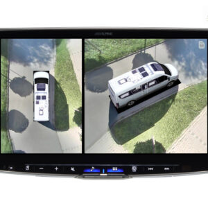 Alpine HCS-T100 360-Grad-HD-Kamerasystem für Reisemobile und Camper Vans für mehr Sicherheit und keine toten Winkel