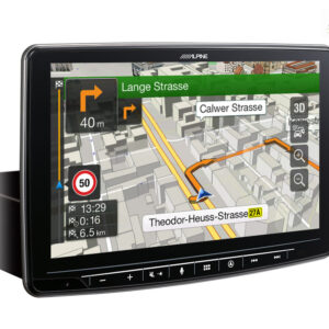 Alpine INE-F904D 1-DIN Navigationssystem mit 9-Zoll Touchscreen, DAB+, HDMI und Apple CarPlay /Android Auto