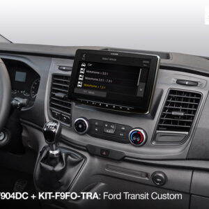 Alpine INE-F904DC 1-DIN Navigationssystem mit 9-Zoll Touchscreen, LKW- und Reisemobilprofile, DAB+, HDMI, Apple CarPlay und A