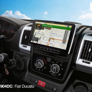 Alpine INE-F904DC 1-DIN Navigationssystem mit 9-Zoll Touchscreen, LKW- und Reisemobilprofile, DAB+, HDMI, Apple CarPlay und A