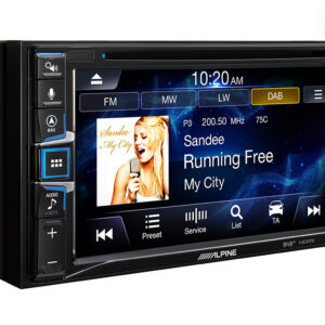 Alpine INE-W611DU Navigationssystem mit 6,5-Zoll-Touchscreen inkl. Trucksoftware für Fiat Ducato III, Citroën Jumper II und P