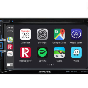 Alpine INE-W611DU Navigationssystem mit 6,5-Zoll-Touchscreen inkl. Trucksoftware für Fiat Ducato III, Citroën Jumper II und P