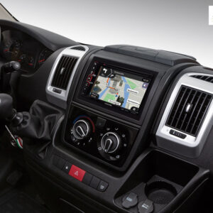 Alpine INE-W611DU Navigationssystem mit 6,5-Zoll-Touchscreen inkl. Trucksoftware für Fiat Ducato III, Citroën Jumper II und P