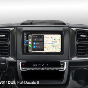 Alpine INE-W611DU8 Navigationsstation für Fiat Ducato 8 – INE-W611DU8-01 CPII