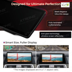 12,3 Zoll Octa Core 4 + 64 GB Global 4G LTE Android Autoradio Multimedia Player mit vollständig laminiertem Bildschirm für BM