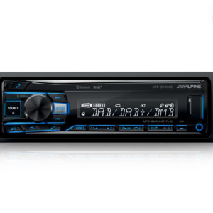 Alpine UTE-204DAB DIGITAL MEDIA RECEIVER MIT DAB+ UND BLUETOOTH® | Autoradio | Digital Radio mit DAB+, USB-Playback und Smart