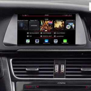 Alpine X703D-A5 7-Zoll Premium-Infotainment-System für Audi A5 mit Navigationssystem, Apple CarPlay und Android Auto Unterstü