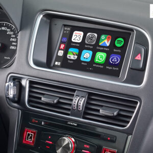 Alpine X703D-Q5 7-Zoll Premium-Infotainment-System für Audi Q5 mit Navigationssystem, Apple CarPlay und Android Auto Unterstü