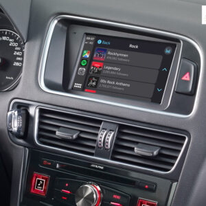 Alpine X703D-Q5 7-Zoll Premium-Infotainment-System für Audi Q5 mit Navigationssystem, Apple CarPlay und Android Auto Unterstü